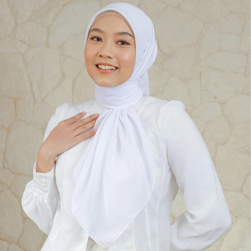 Zoya Kamaniya Plain Scarf - Kerudung Hijab Segi Empat