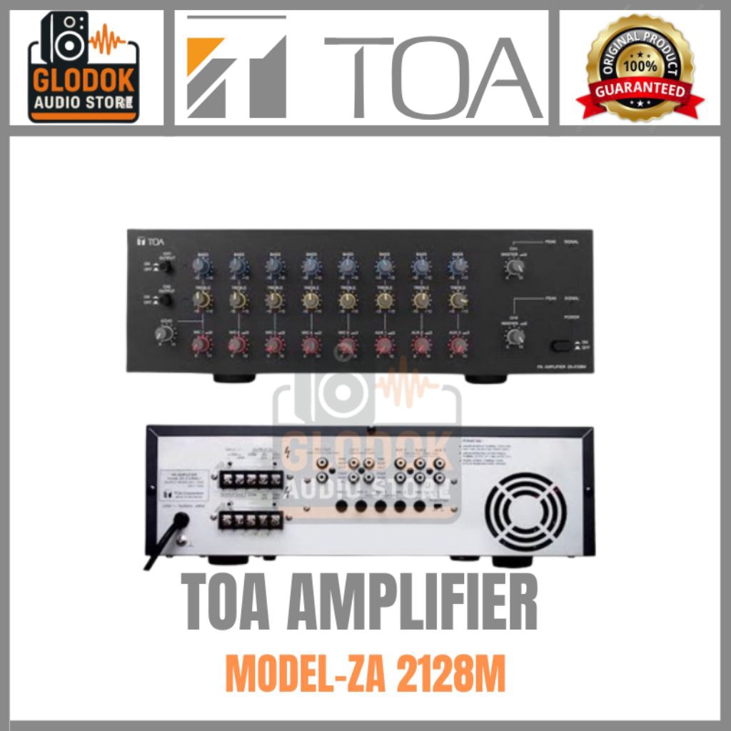 Amplifier Mixer Toa ZA 2128 M ORIGINAL toa za 2128m