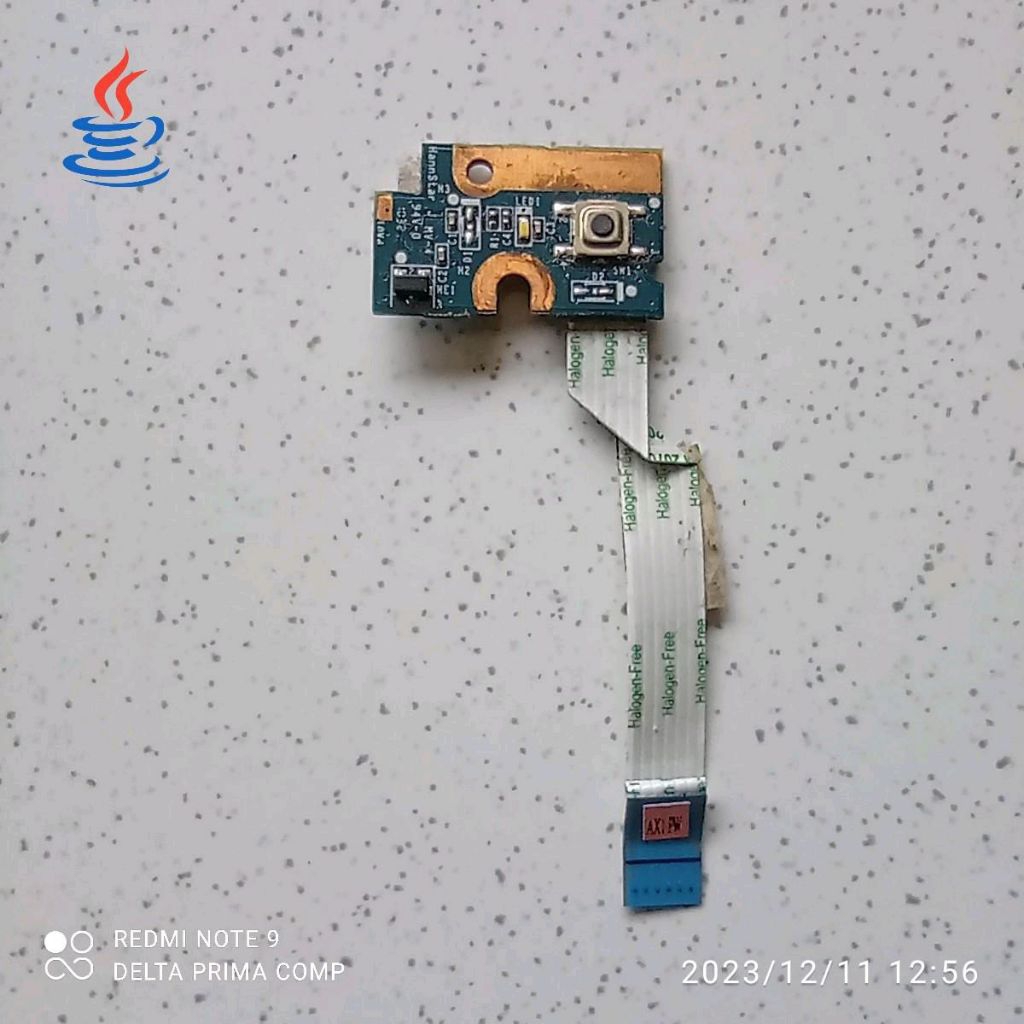 Power board switch on off laptop compaq presario CQ42 HP G42