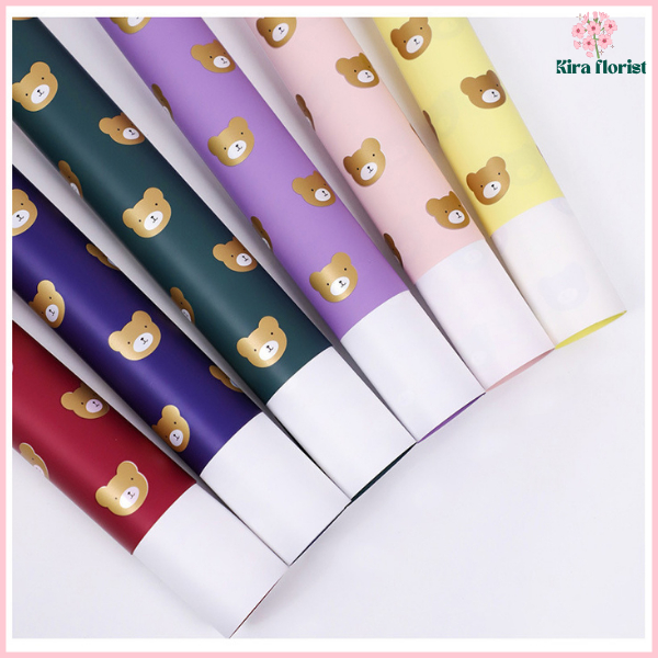 

PACK 20 Kertas Buket Bunga Cellophane Paper Flower Wrapping kertas kado Hand Bouquet KB6106