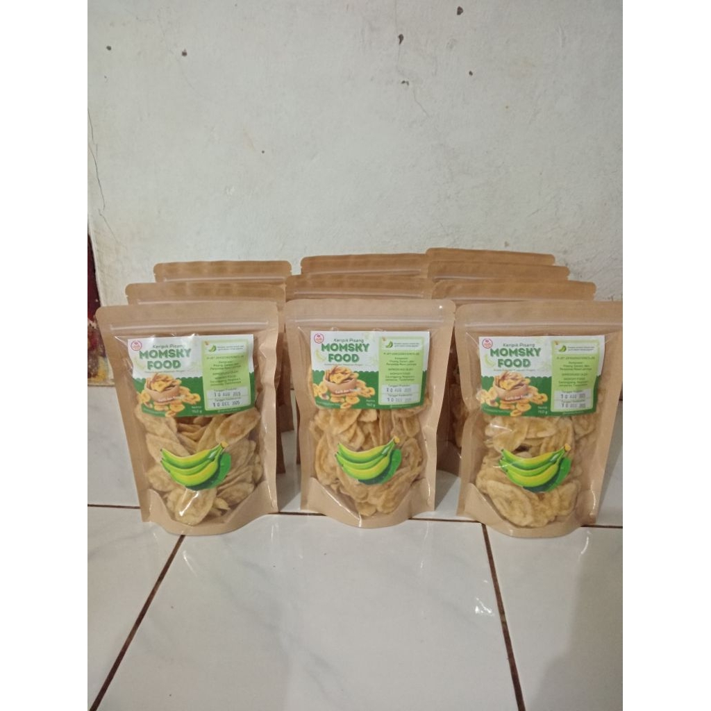 

Keripik Pisang - Manis Madu/Asin (MOMSKY FOOD)