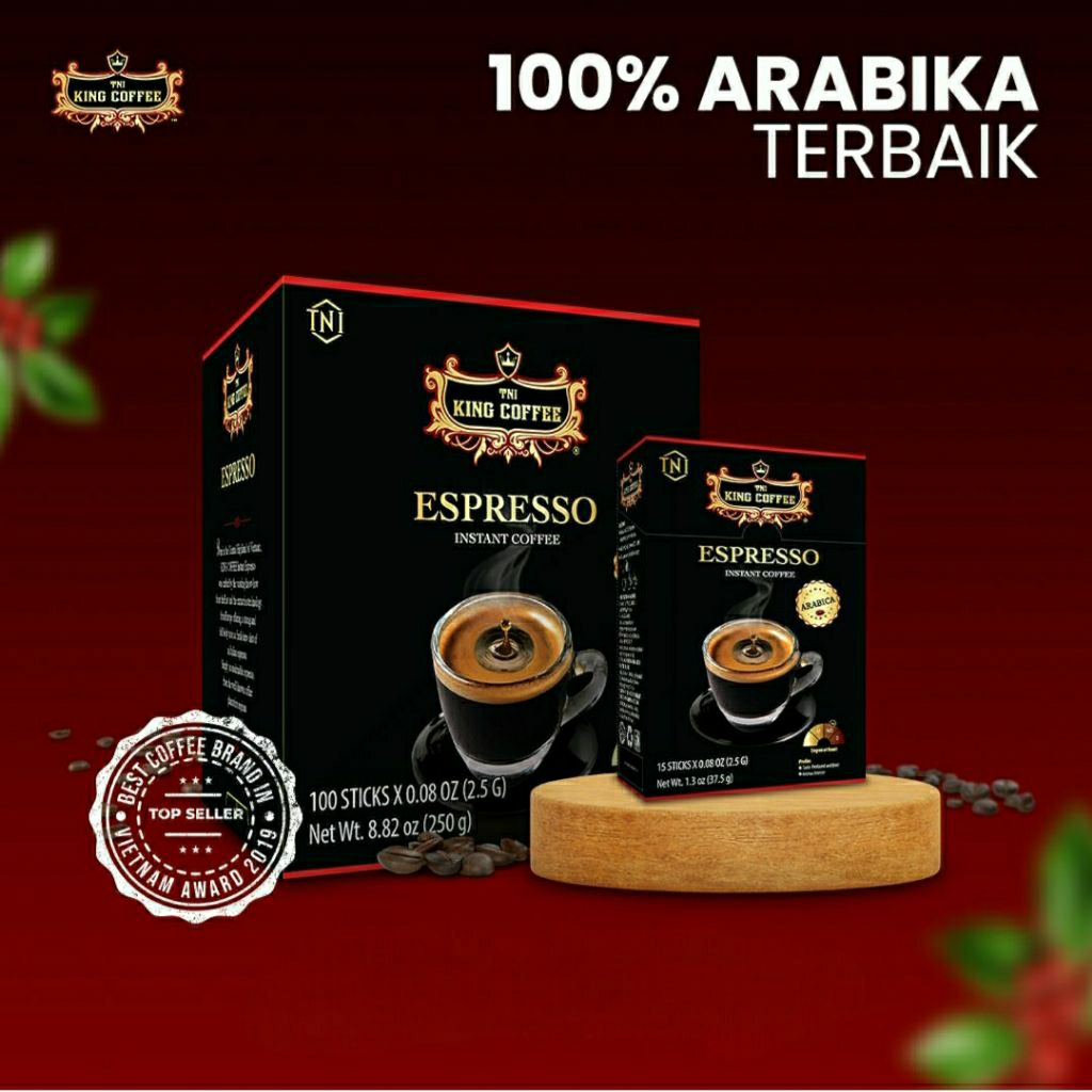 

Kopi instan Vietnam Trung Nguyen TNI King Coffee Espresso