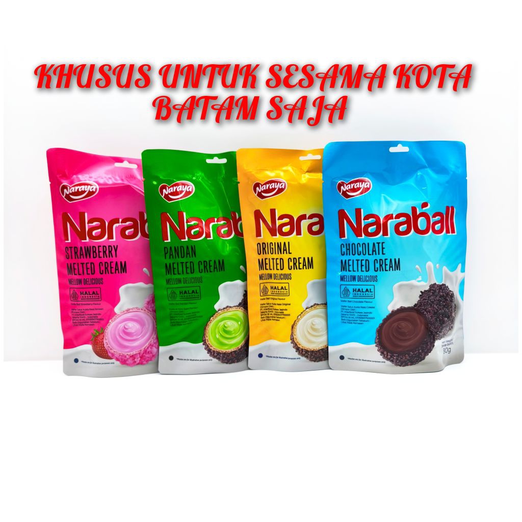 

Naraya Naraball Wafer Melted Cream 80 gram