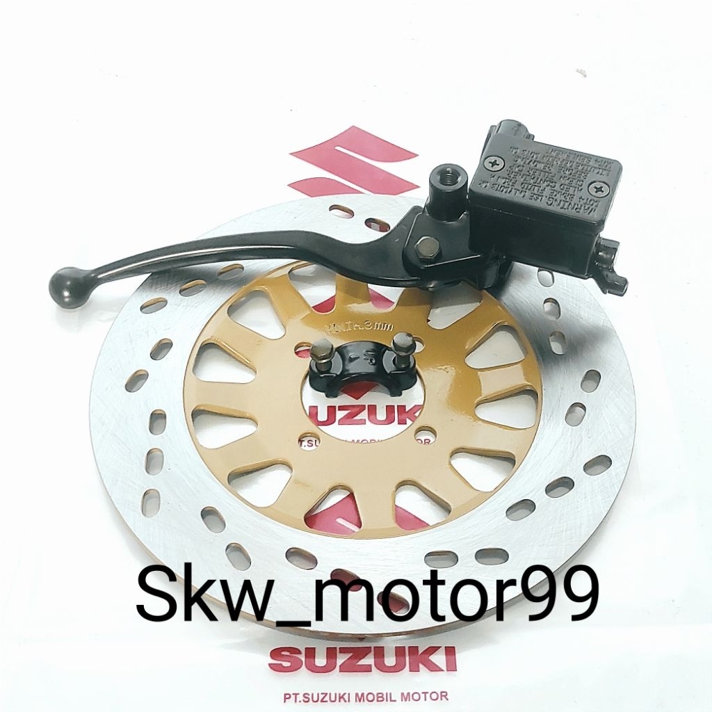 Piringan+Master Rem Depan Suzuki Satria 2Tak,Tornado