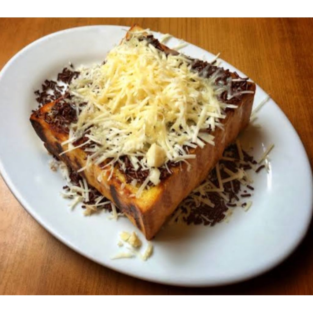 

roti bakar keju coklat