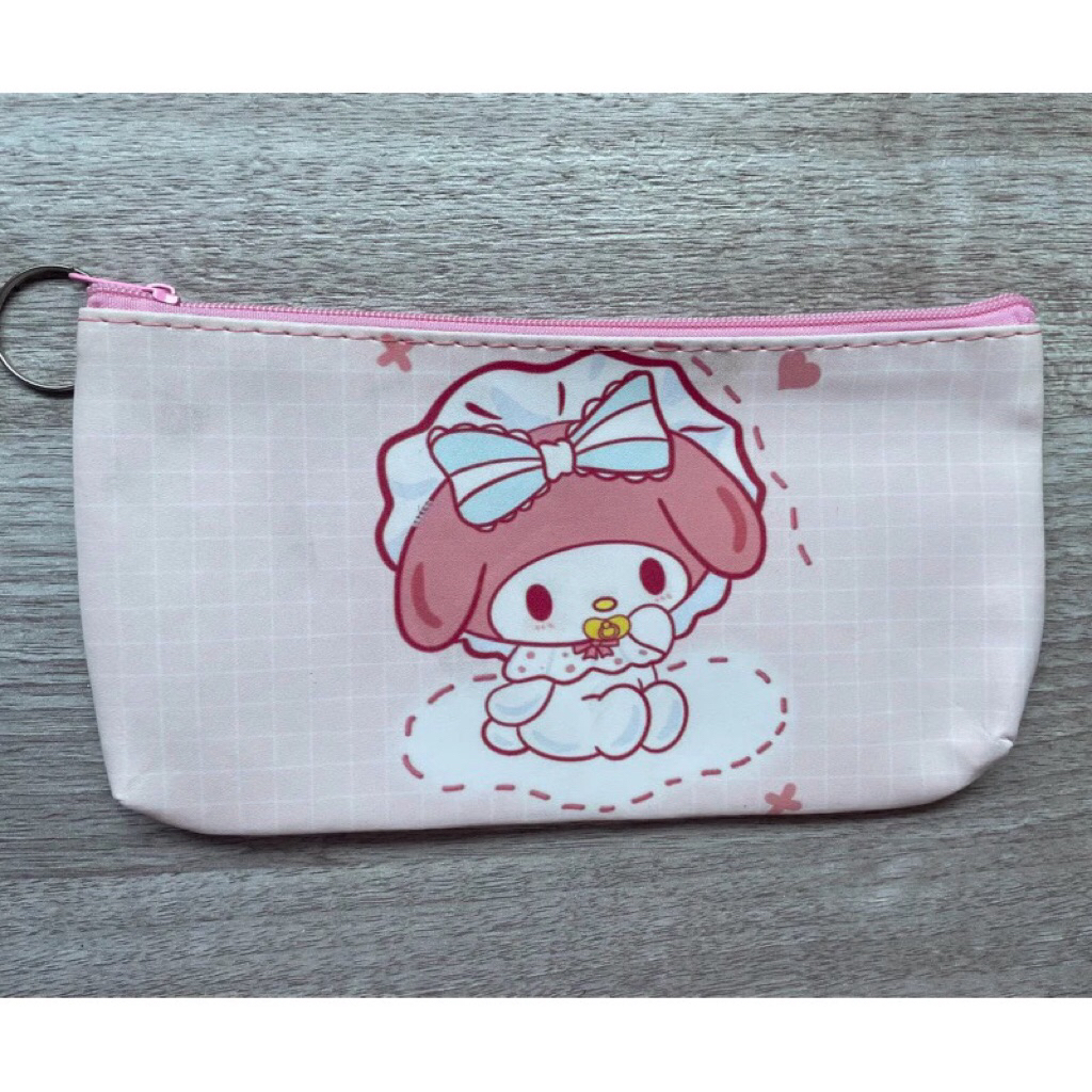 

Kotak pensil Sanrio bahan anti air, ukuran 10x19x1