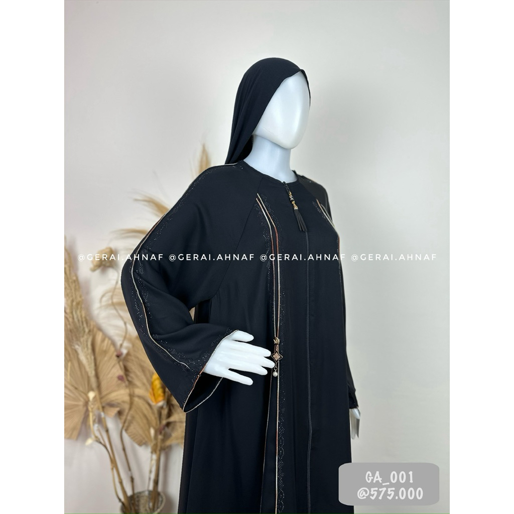 GA_001 / ABAYA ORI SAUDI / ABAYA ARAB SAUDI / ABAYA IMPORT SAUDI / ABAYA ORIGINAL / ABAYA ASLI SAUDI