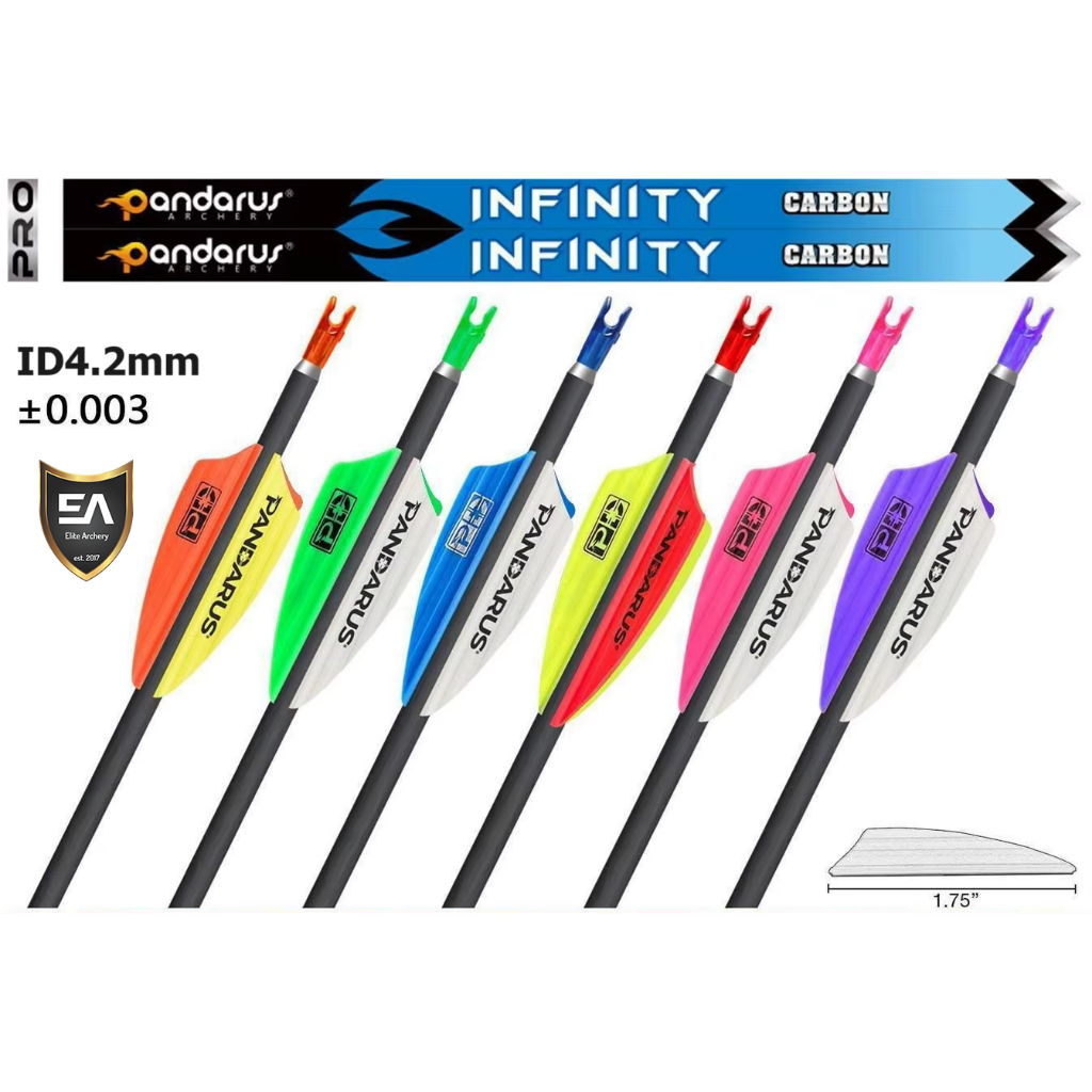 PANDARUS INFINITY Carbon Arrow ID 4.2mm straightness 0.003