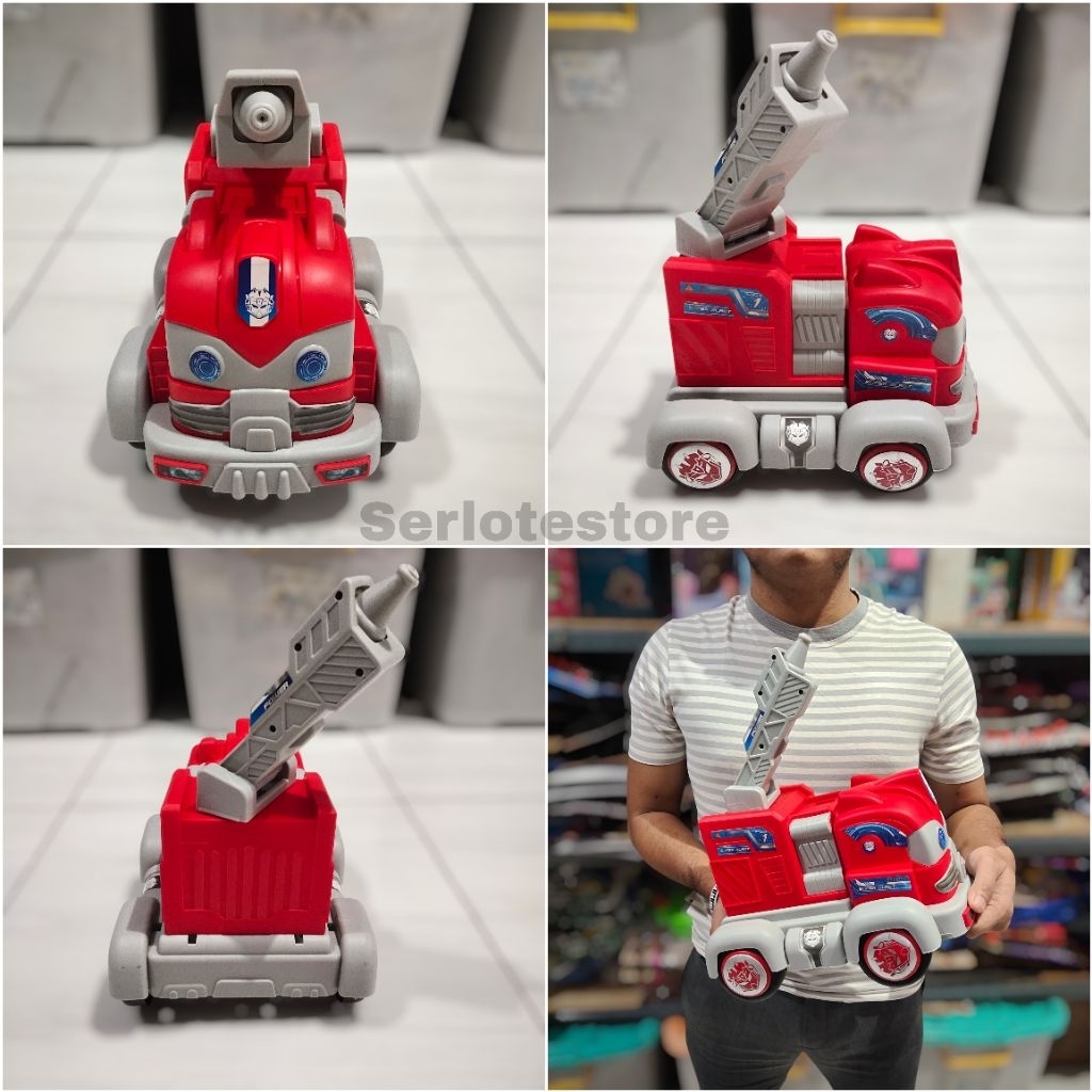 Mainan Mobil Autobot Uk BESAR Truk Pemadam Konstruksi Polisi
