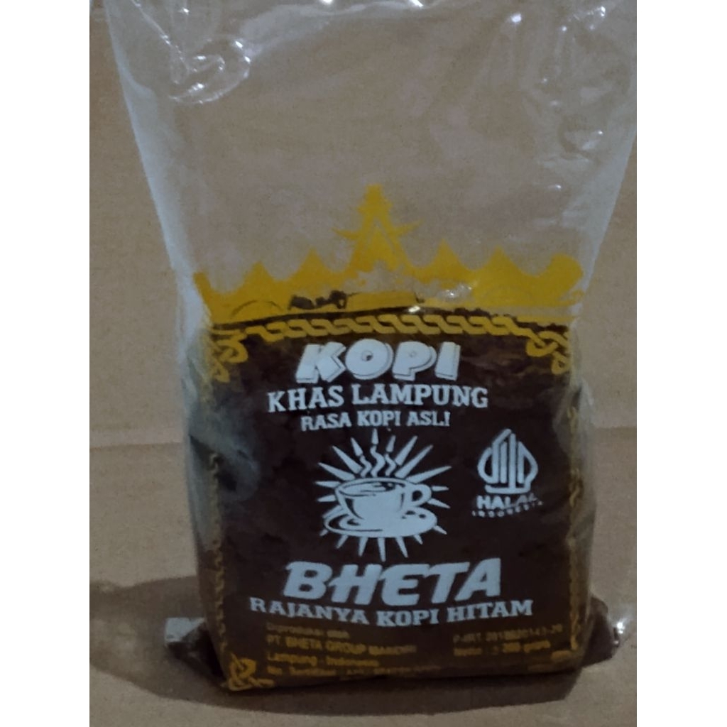 

KOPI BUBUK CAP BHETA 200gr.kopi khas Lampung rasa kopi asli