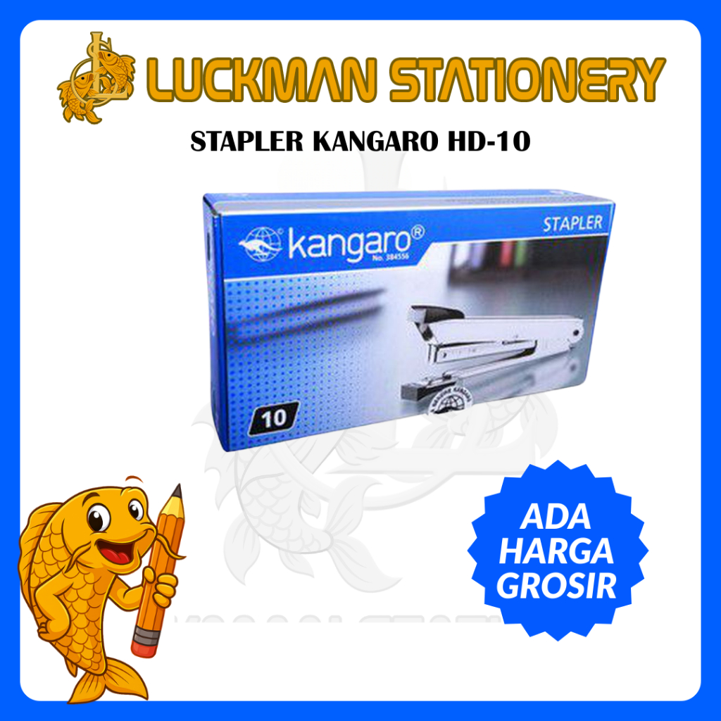 

LUCKMAN STATIONERY - STAPLER KANGARO HD 10