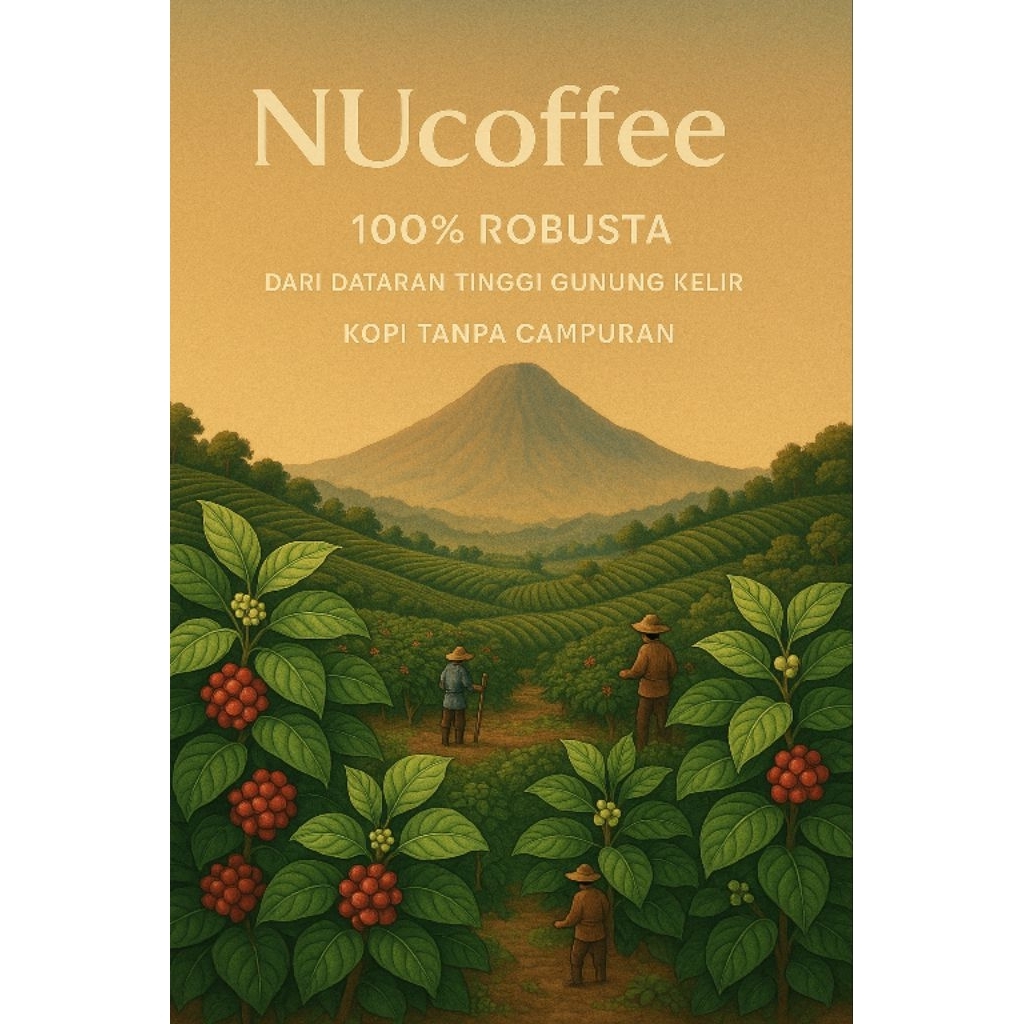 

Bubuk Kopi murni 500gram magelang robusta - NUcoffee