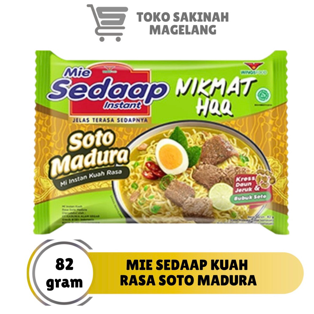 

Mie Sedaap Kuah Rasa Soto Madura