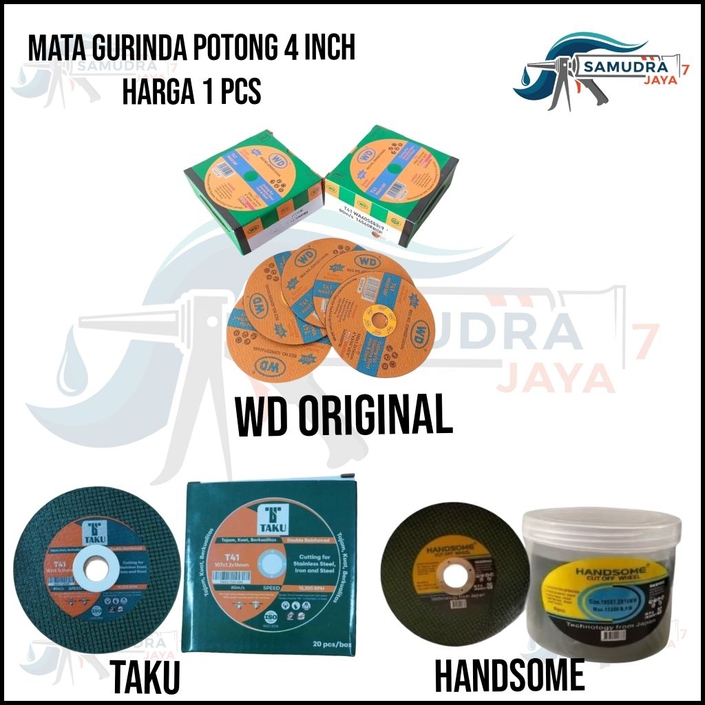mata gerinda potong 4 inch batu potong batu gerinda potong mata gerinda potong cutting wheel wd orig