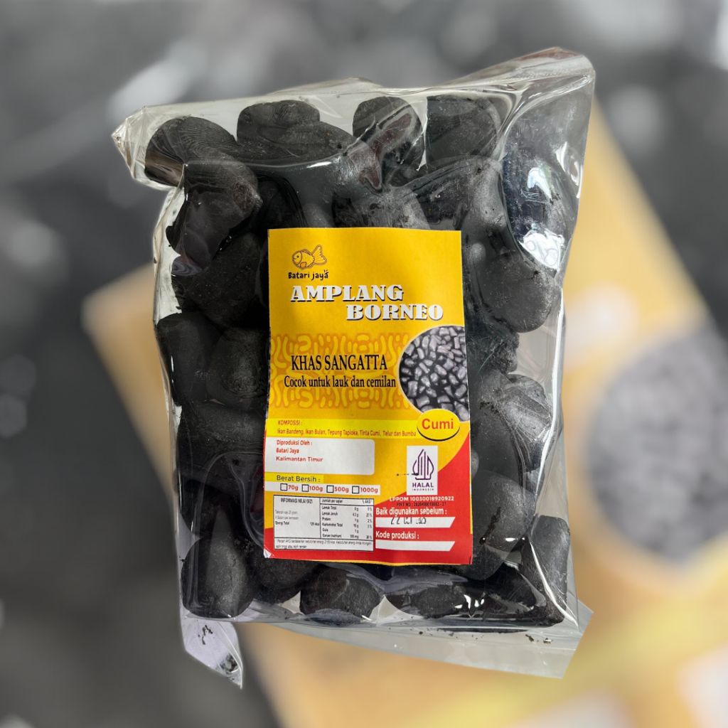 Amplang Cumi Borneo Khas Sangatta Khas Kalimantan Timur