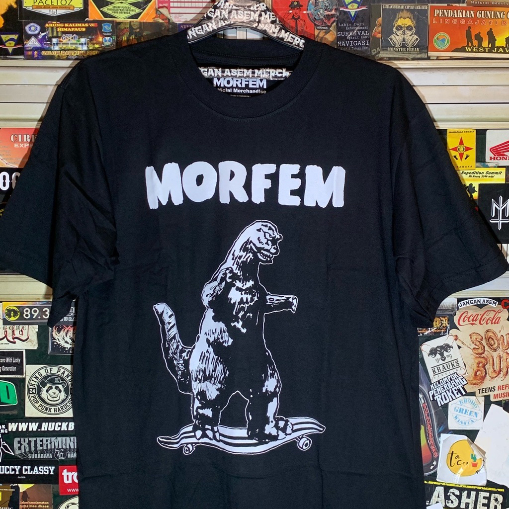 Kaos Morfem - Morfzilla | Tshirt Original Merchandise
