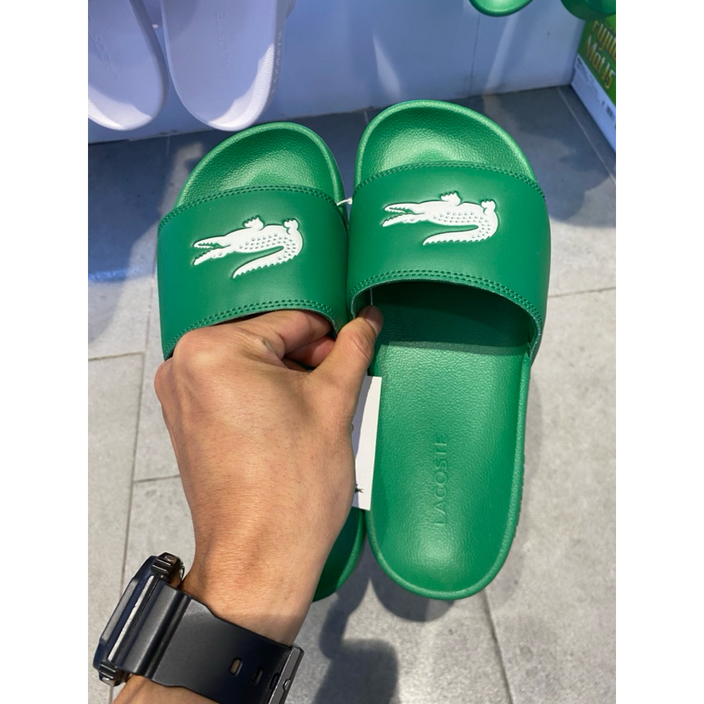 Sandal Slop Lacoste Pria