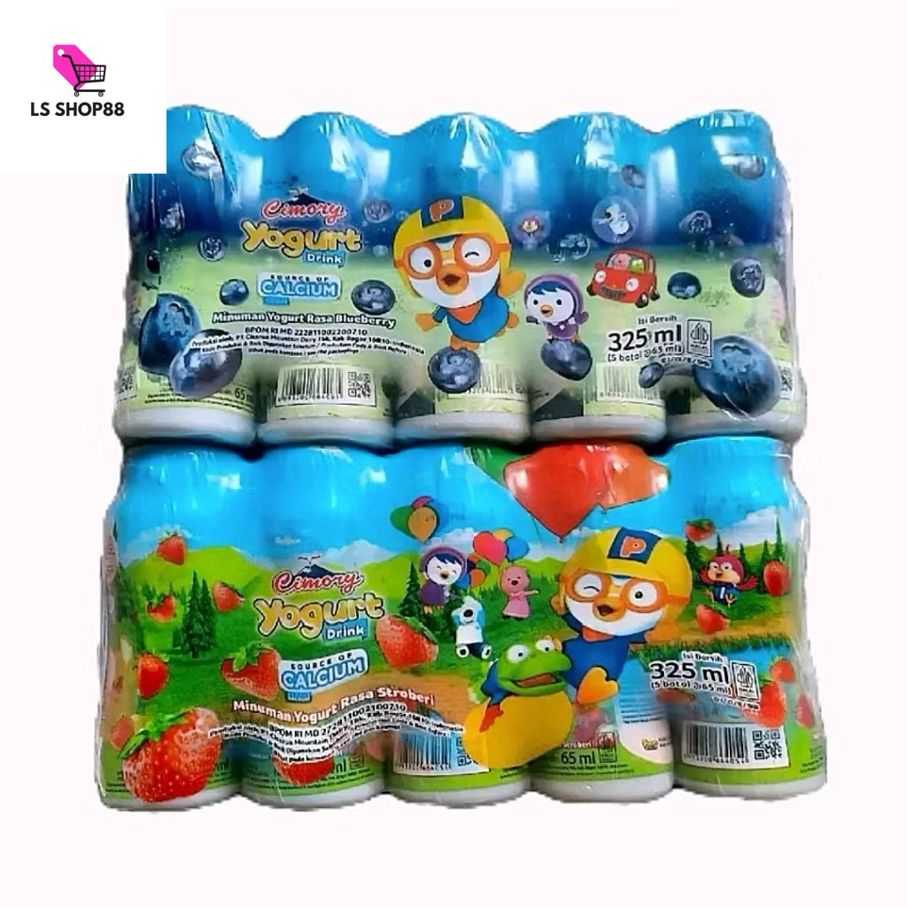

CIMORY Yogurt Drink Pororo botol 65ml x 5 // Cimory Yolite