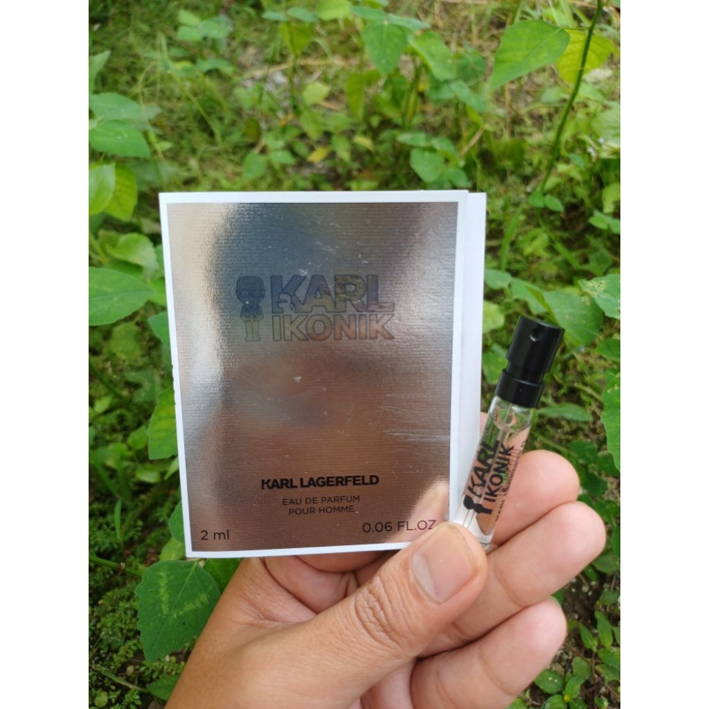 vial parfum KARL LAGERFELD IKONIK MAN 2ML