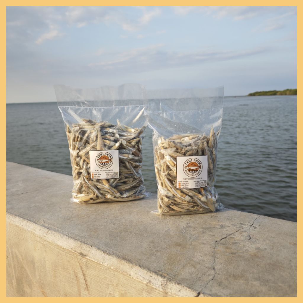 

IKAN TERI ASIN SJM kualitas Super