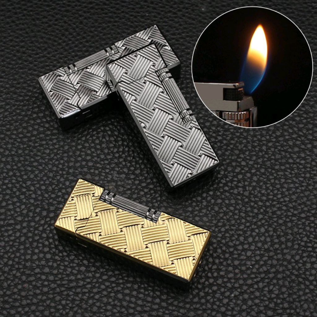 Korek Api Gas Model Dupon Slim Korek Api lighter  309-4