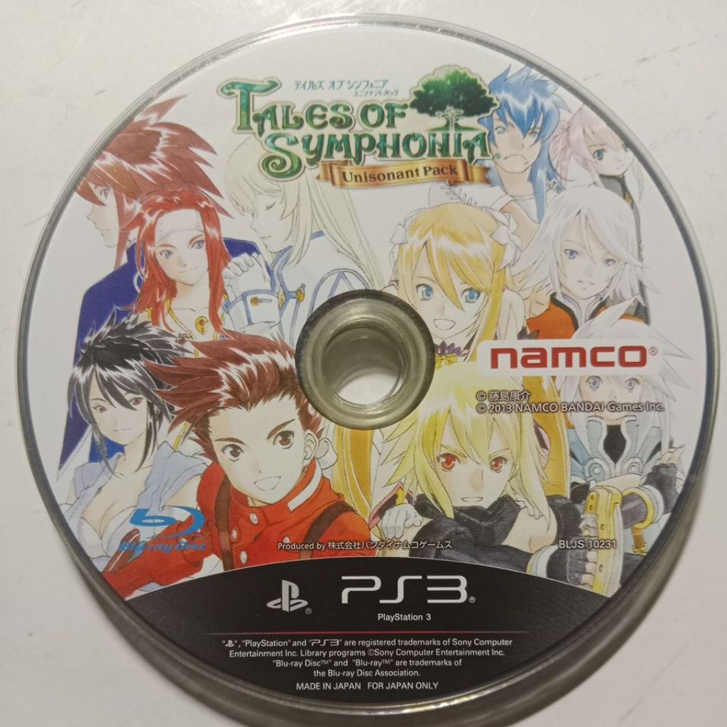 KASET PS2 SECOND RPG TALES OF SYMPHONY
