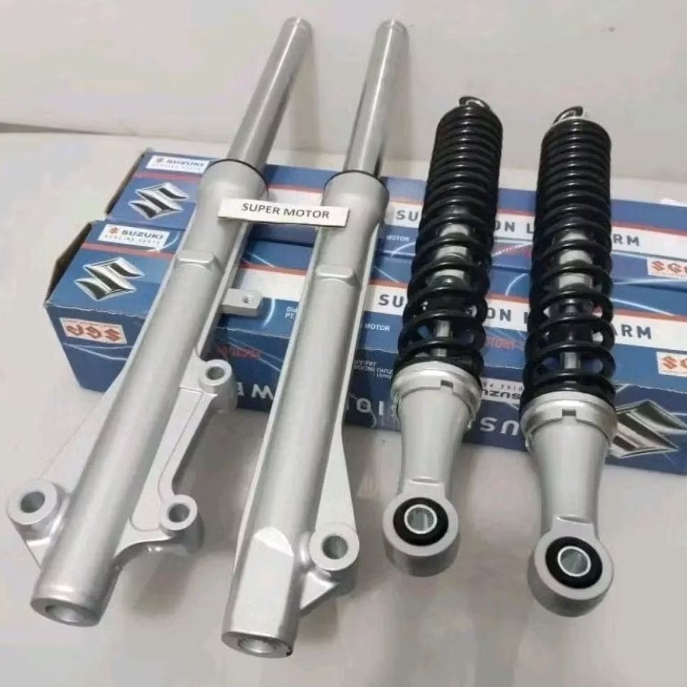 AS SHOCK DEPAN TABUNG+SHOCKBREAKER BELAKANG SMASH NEW/SMASH TITAN