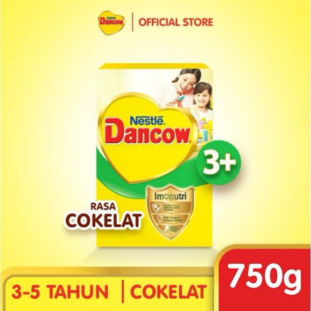 

DANCOW 3+ Box Rasa Cokelat 750g