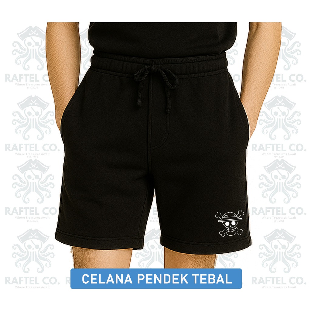 Celana Pendek  Tebal One Piece - Celana One Piece - ShortPants One Piece Tebal