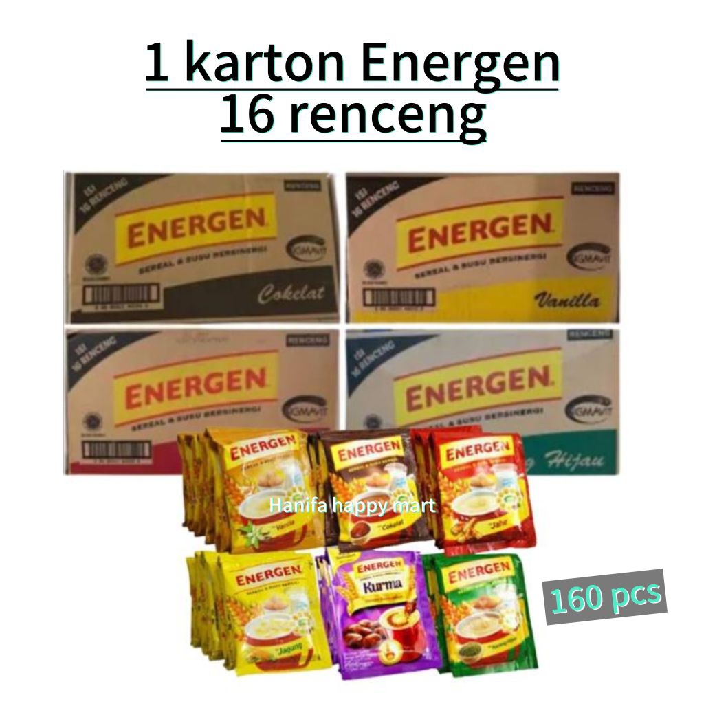 

1 KARTON - Energen all variant