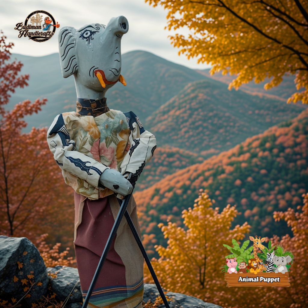 Wayang Golek Binatang Karakter Gajah