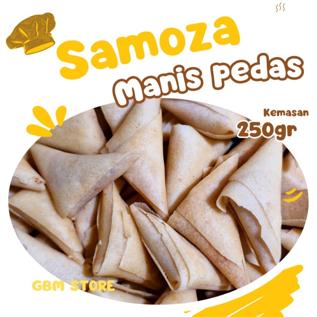 

Samosa Manis Pedas 250gram Samoza Ayam Manis Pedas