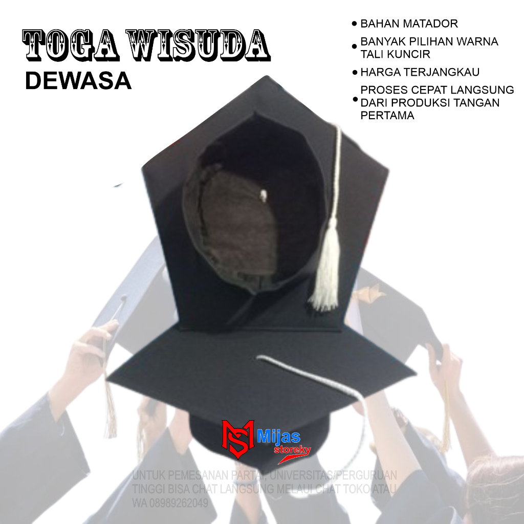 TOGA WISUDA SARJANA//TOGA WISUDA//TOGA WISUDA MAHASISWA//TOGA WISUDA SMA SMP