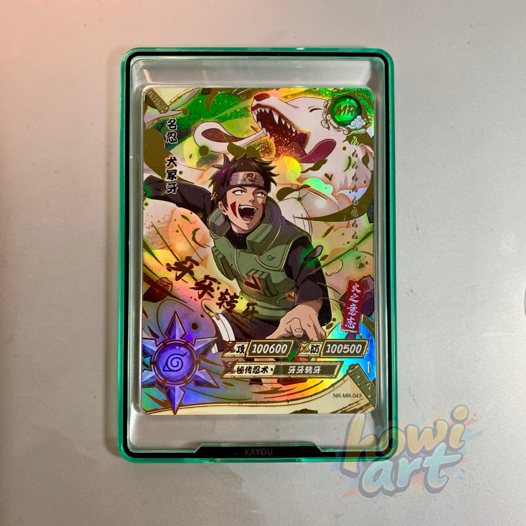 Kartu Naruto Kayou - MR Kiba