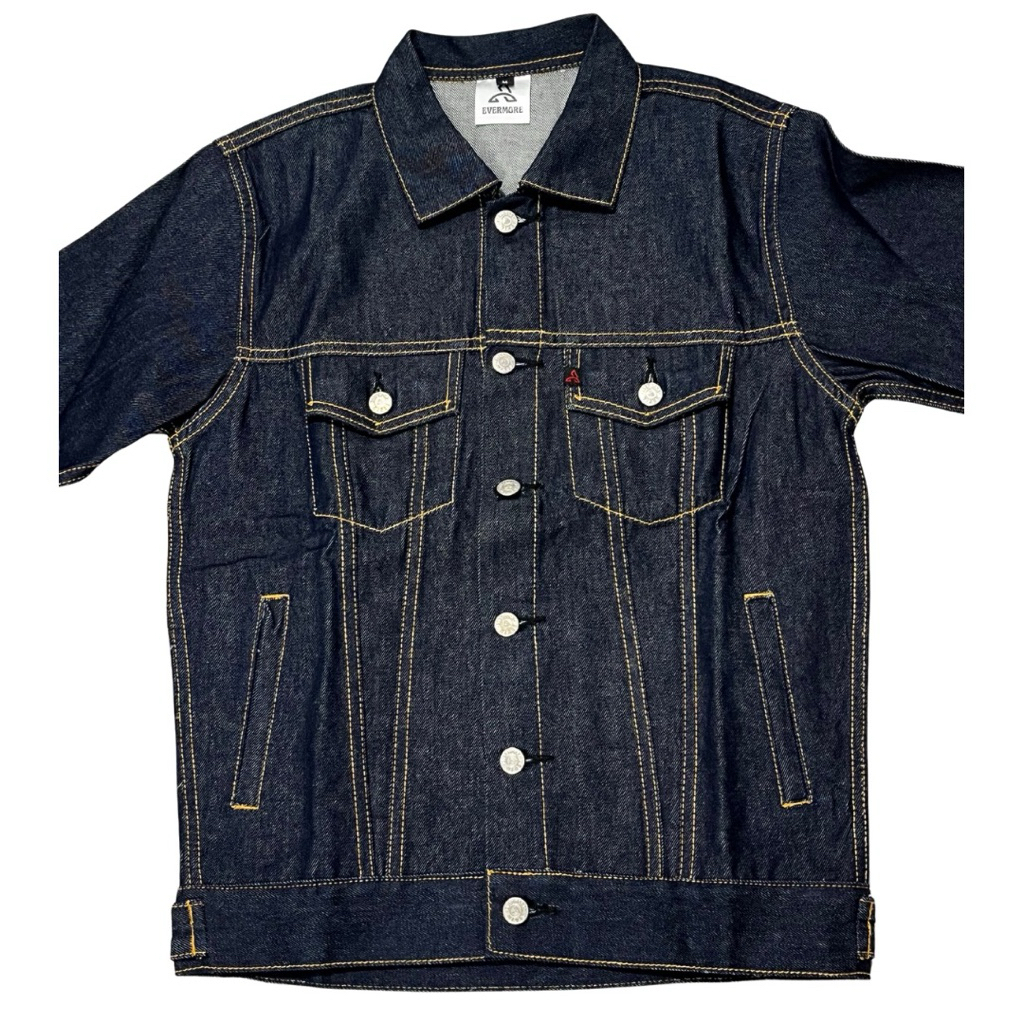 EVERMORE DENIM - GRAVITAS RAW DENIM JACKET 12oz