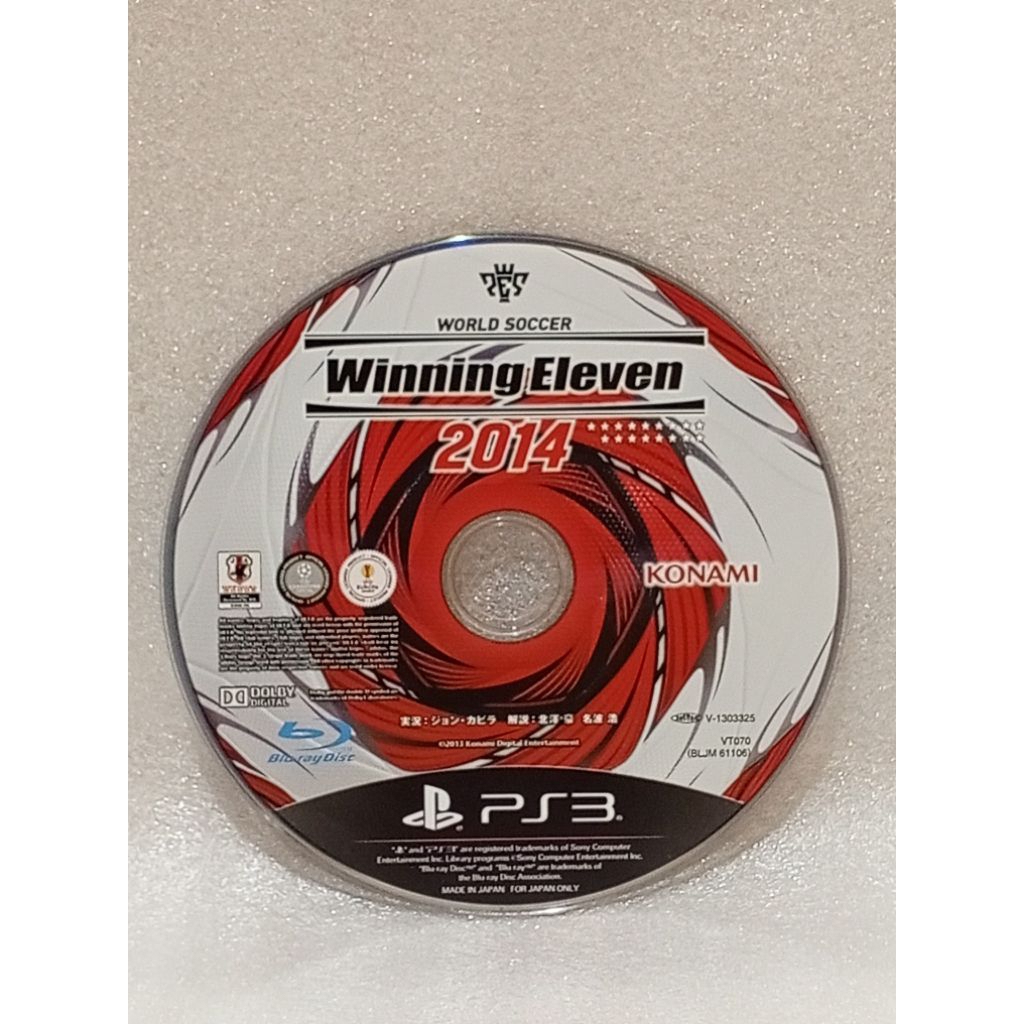 KASET PS 3 SECOND WINNING ELEVEN 2014