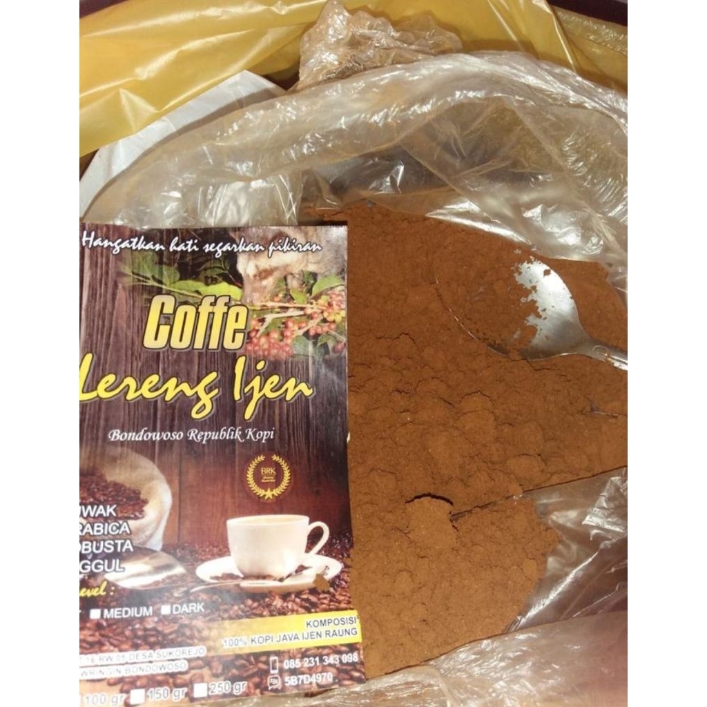 

Kopi bubuk Arabika komersial 1kg