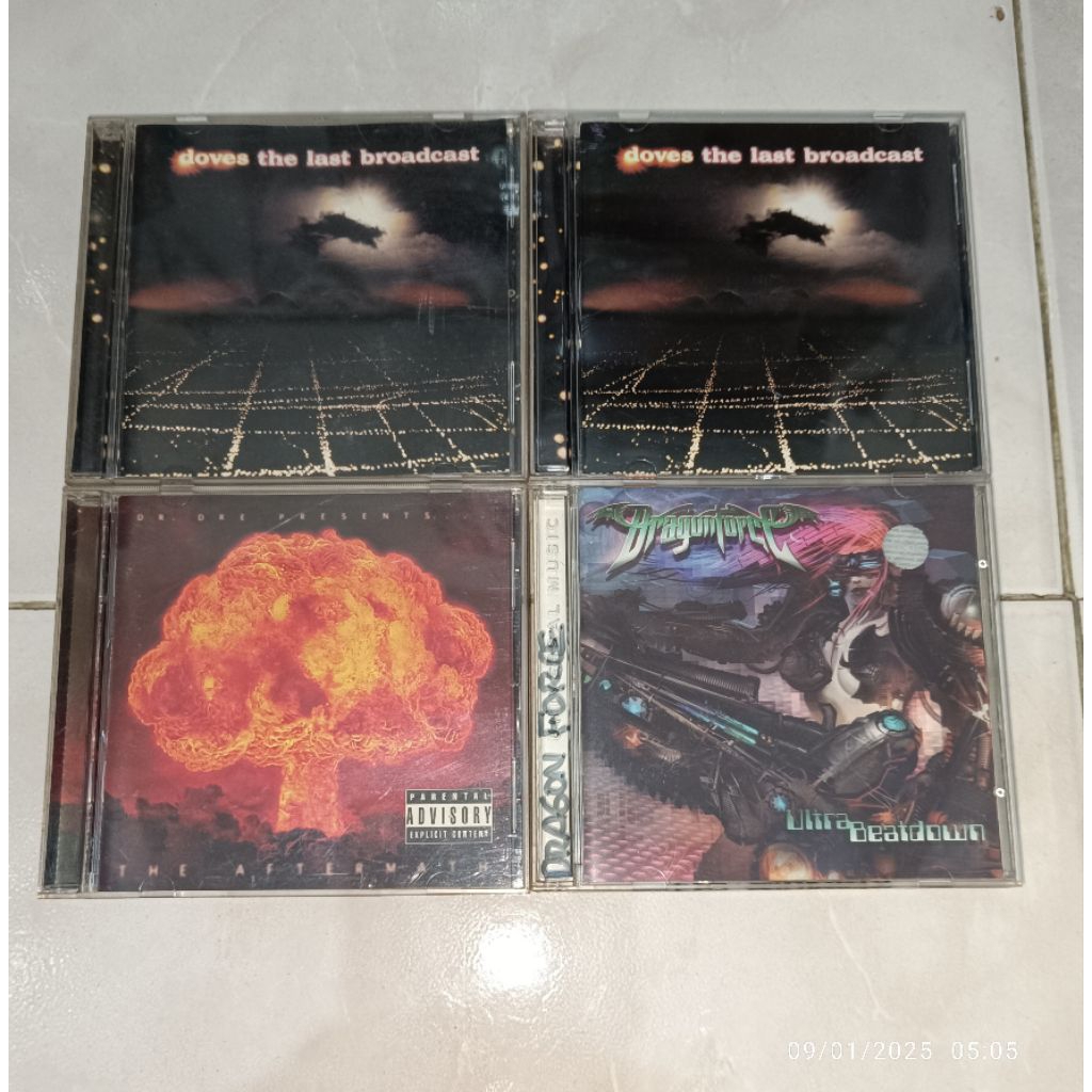 cd DOVES-The Last Broadcast (1) / DOVES-THE LAST BROADCAST (2) / DR DRE-The Aftermath / DRAGONFORCE-