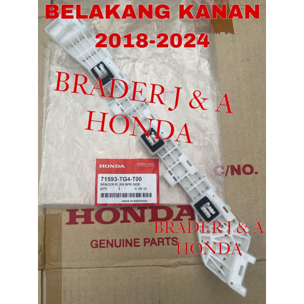 BRACKET BEMPER DUDUKAN SPACER BUMPER BELAKANG BRIO SATYA 2012 2013 2014 2015 2016 2017 2018 2019 202