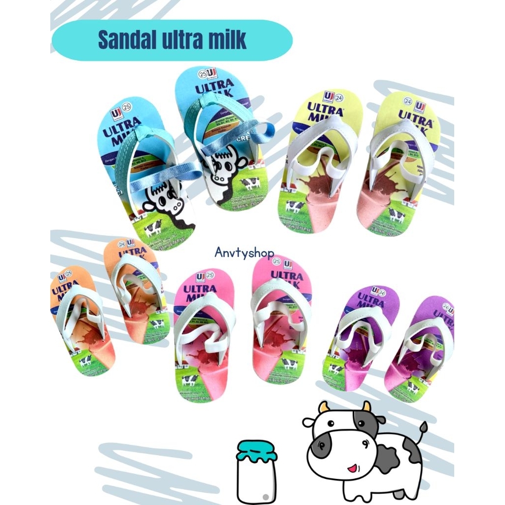 SANDAL ANAK BABY SUSU ULTRA MILK UHT