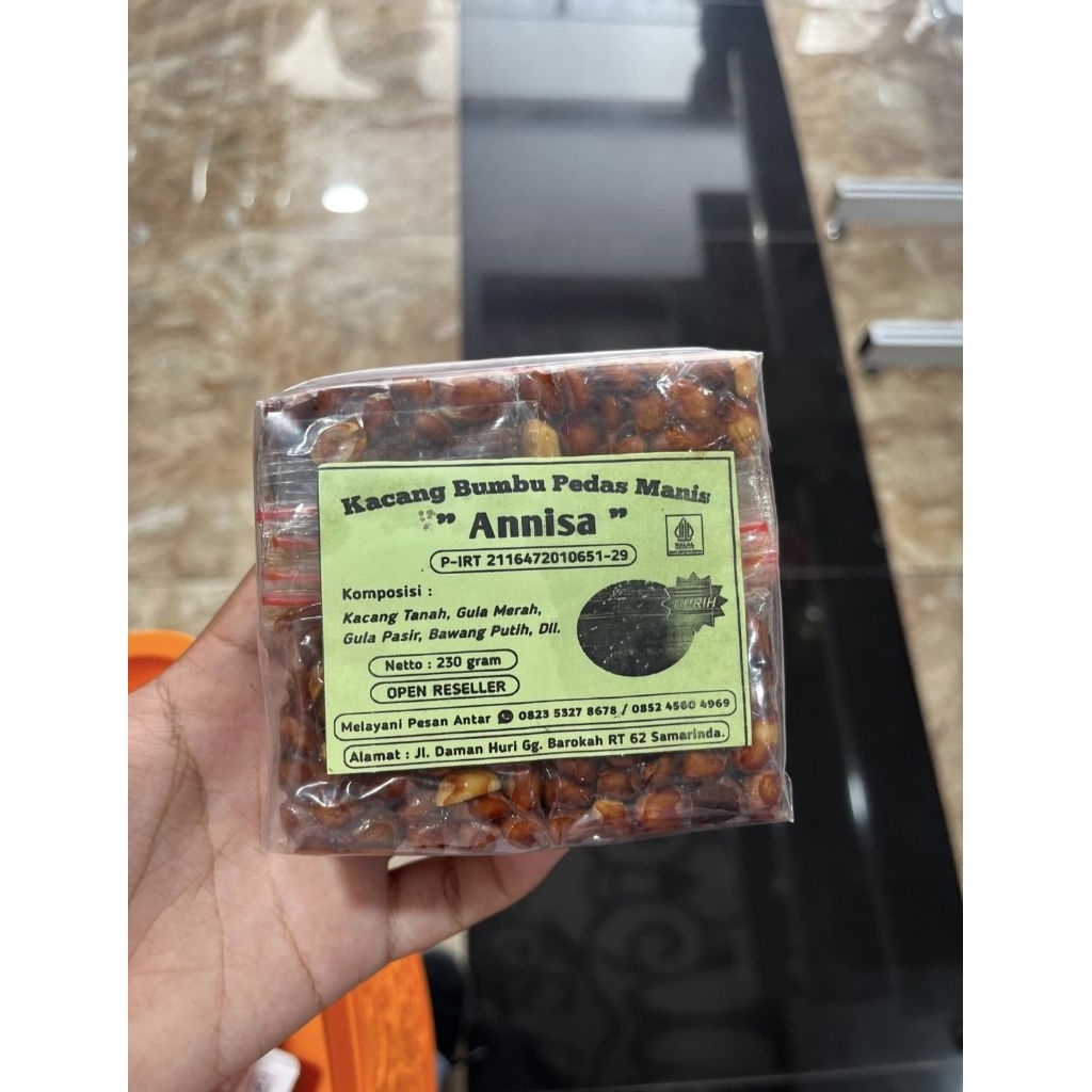 

Kacang Bumbu Pedas Manis Annisa