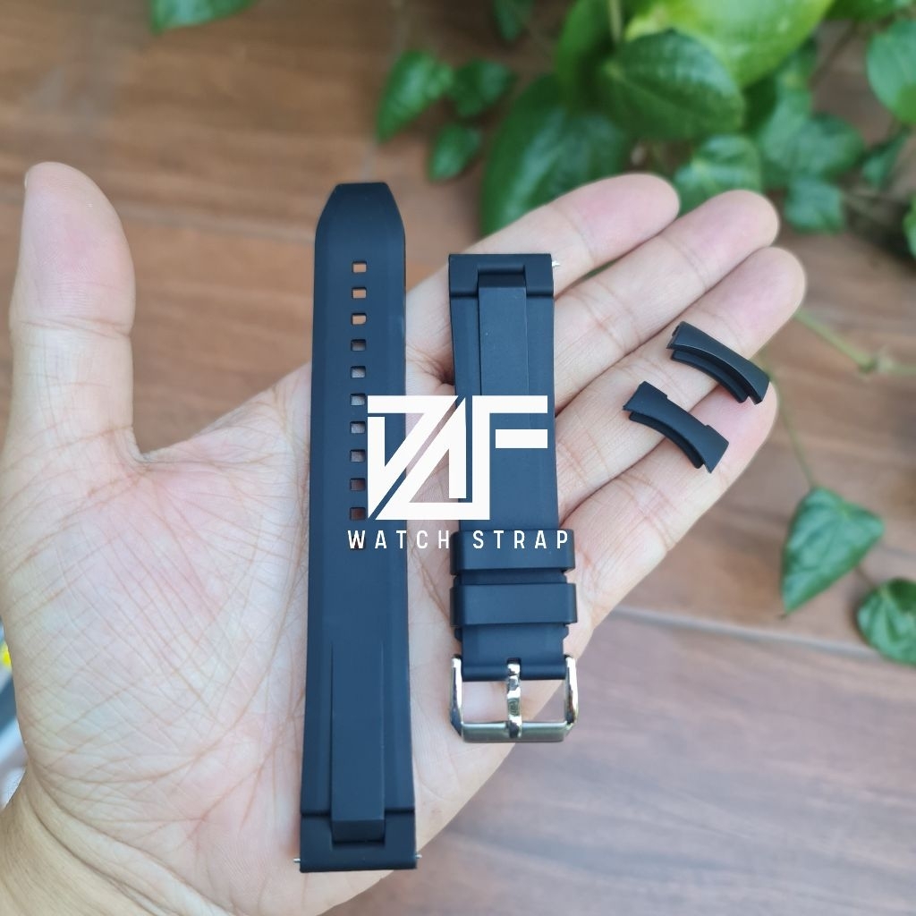 HARGA GROSIR LANGKA 20MM 22MM STRAP TALI JAM TANGAN 2 FUNGSI SILIKON QUICK RELEASE CURVED DATAR ROLE