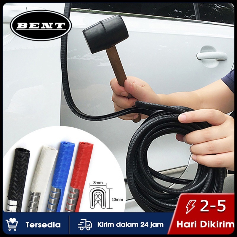 (COD) 10M Karet Pintu Mobil List Pelindung Pintu Universal Pengaman
