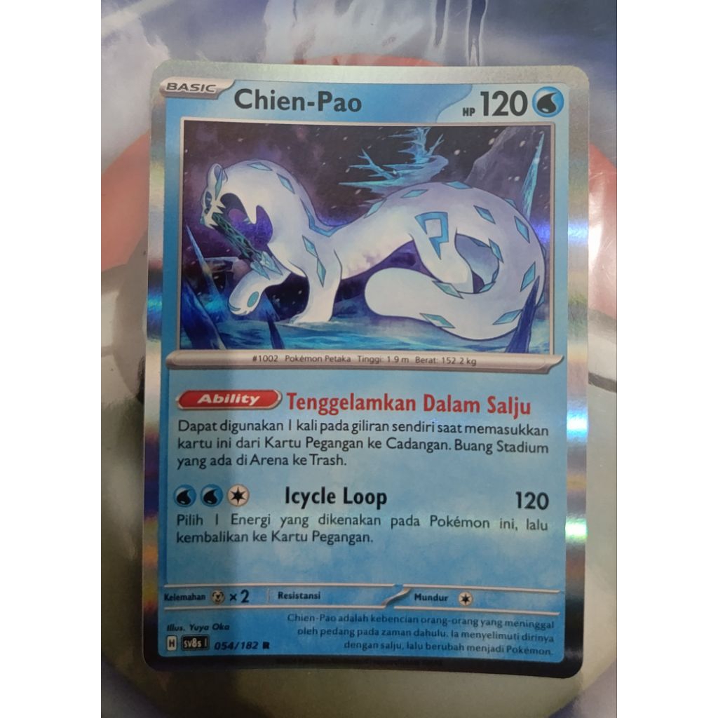 Pokemon Indonesia - CHIEN PAO ( RARE)