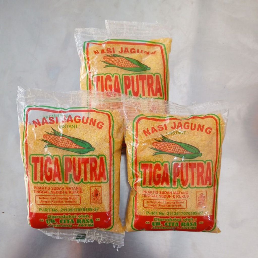 

Nasi Jagung Tiga Putra 150gr