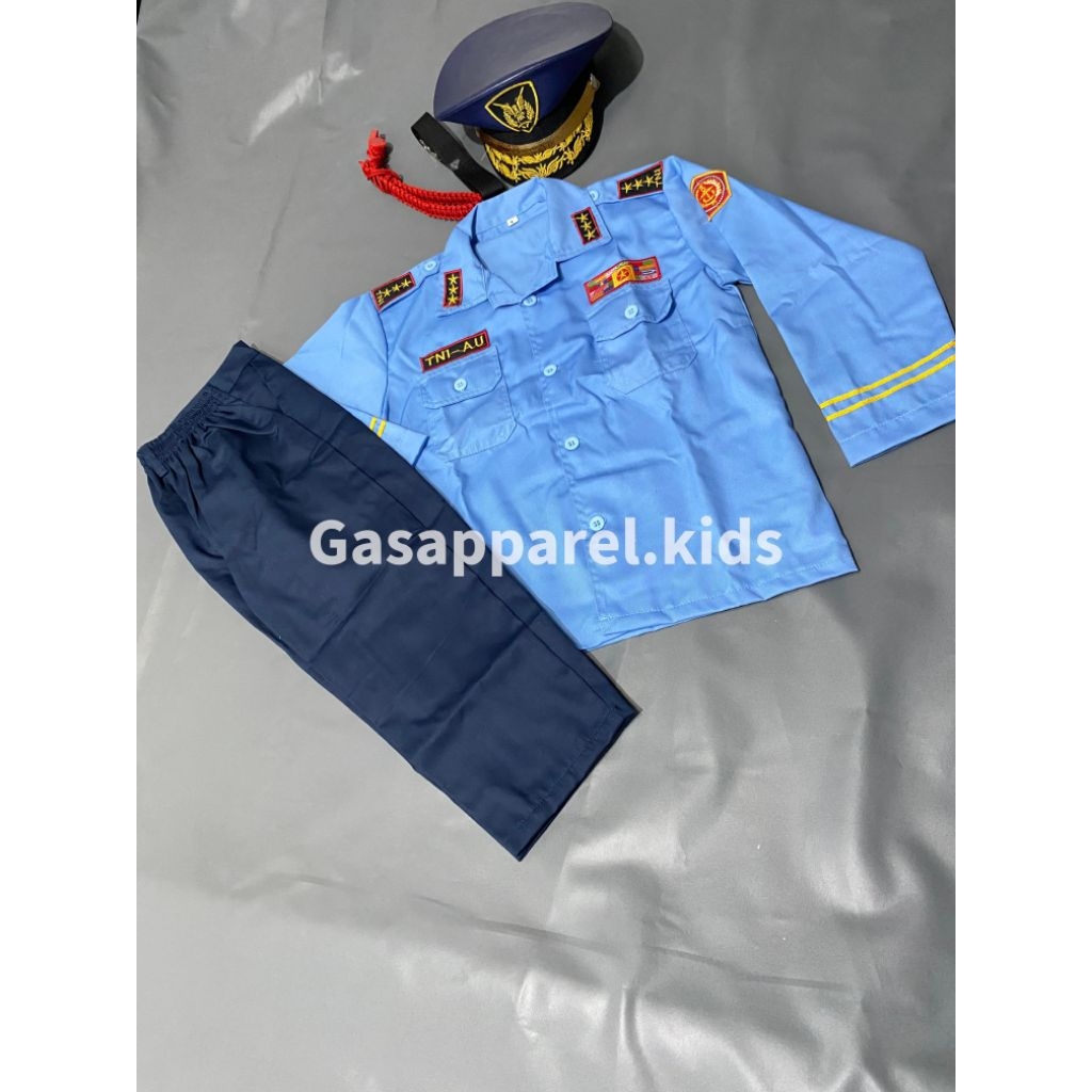 Seragam profesi TNI AU anak| seragam profesi anak