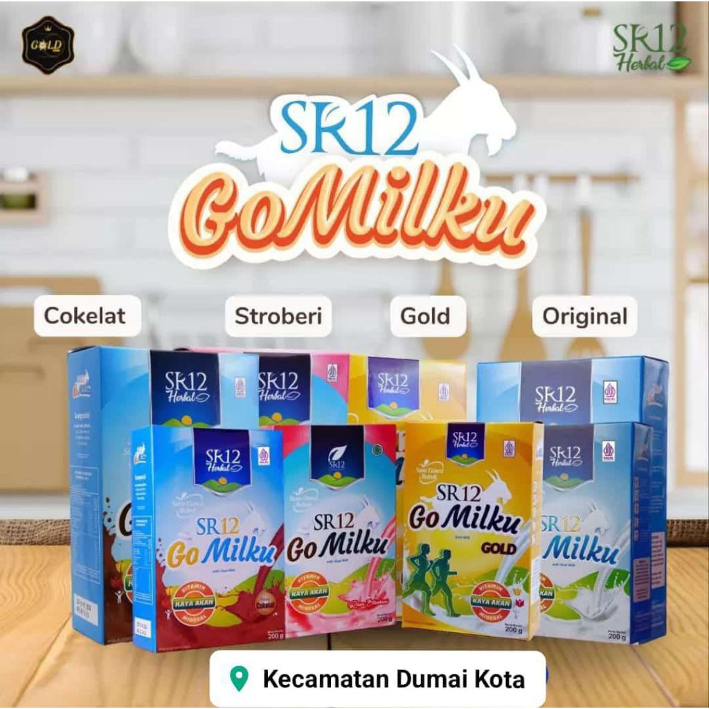 

SUSU GOMILKU SR12 /SUSU KAMBING ETAWA BUBUK BEST SELLER