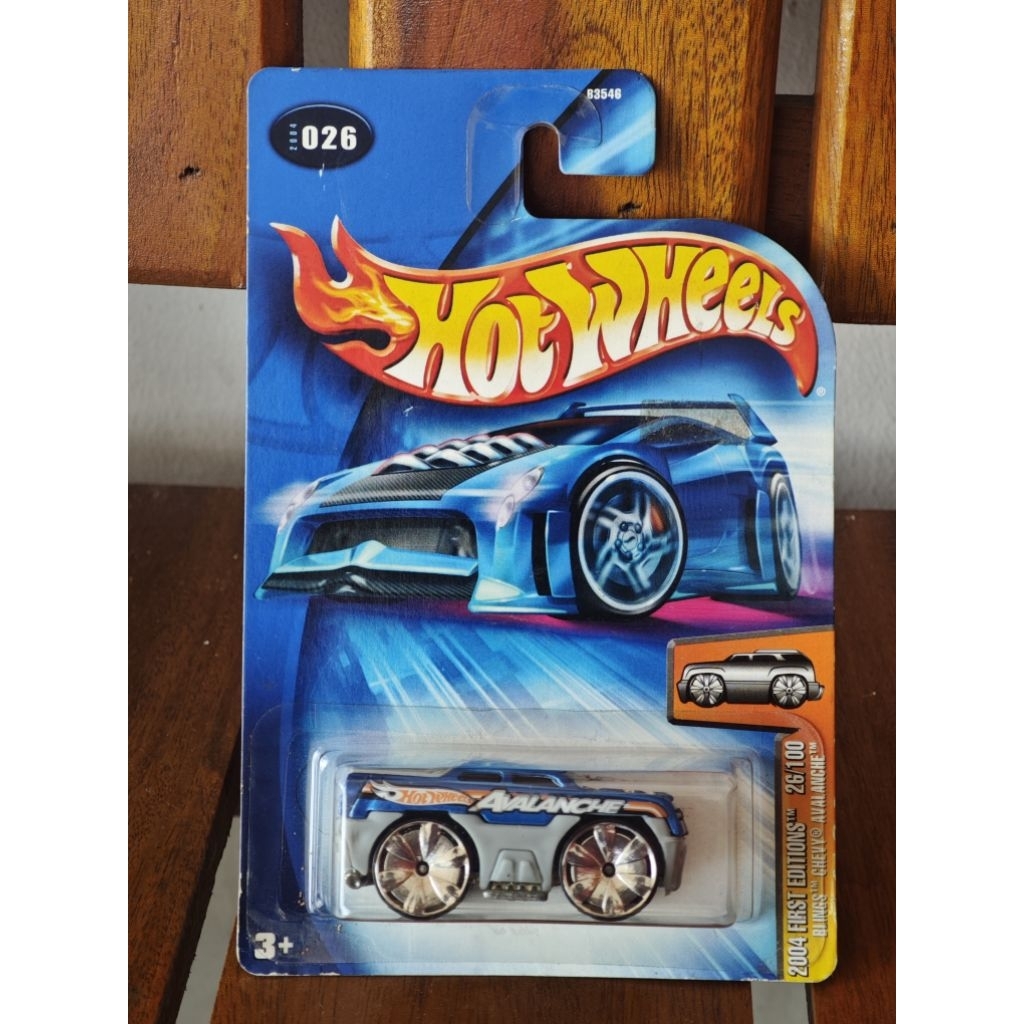 hot wheels tooned jadul chevy avalanche