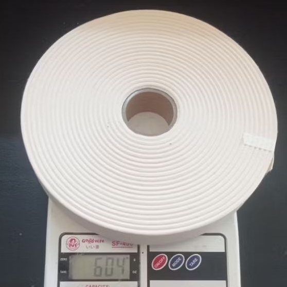 

Label Katun Polos 3cm - bahan pita import krem halus berkualitas ± 100 meter