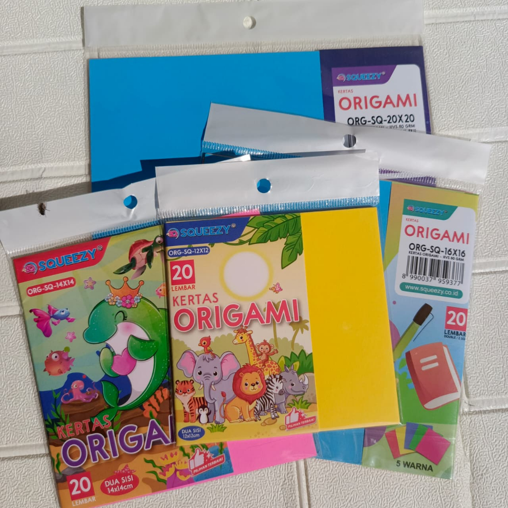 

Kertas Lipat Origami SQUEEZY